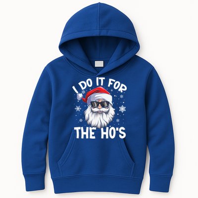 I Do It For The Hos Christmas In July Santa Claus Meaningful Gift Kids Hoodie