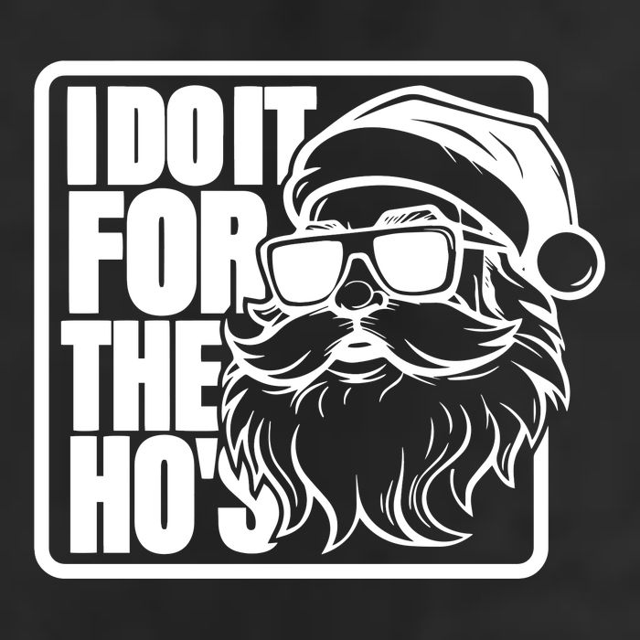 I Do It For The Hos Santa Claus Shades St Nick Christmas Cool Comfort Performance Bucket Hat