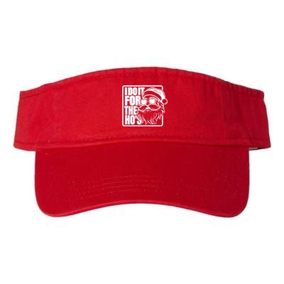 I Do It For The Hos Santa Claus Shades St Nick Christmas Visor