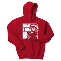 I Do It For The Hos Santa Claus Shades St Nick Christmas Kids Hoodie