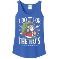 I Do It For The Hos Christmas Gift Ladies Essential Tank