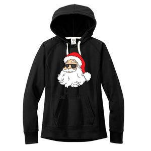 I Do It For The Hos Christmas Santa Meaningful Gift Women's Fleece Hoodie