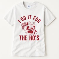 I Do It For The Hos Funny Santa Claus Christmas Holiday Tall T-Shirt