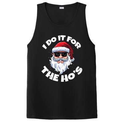 I Do It For The HoS Inappropriate Christmas Santa Claus Gift PosiCharge Competitor Tank