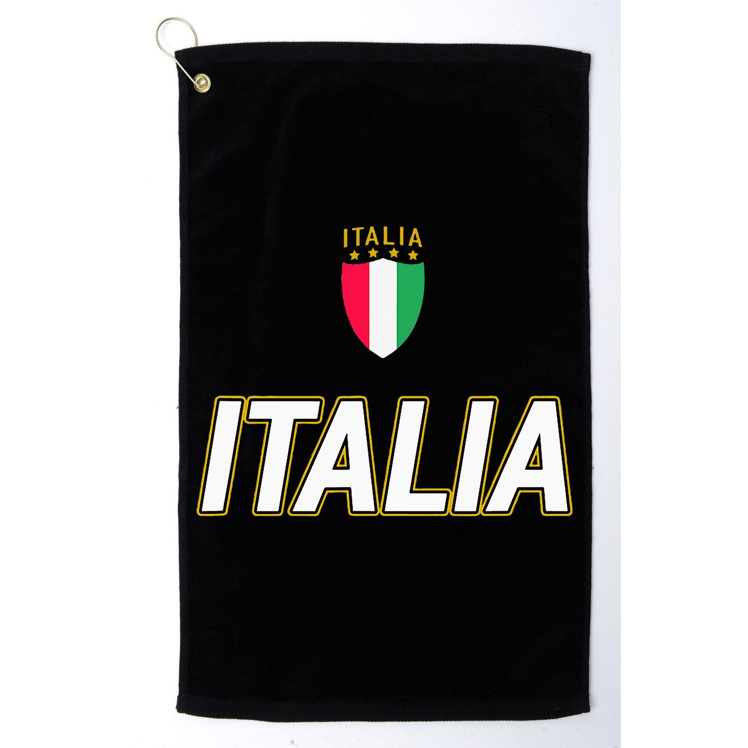 Italia Design Italian Soccer Jersey Style Italy Pride Golf Towel