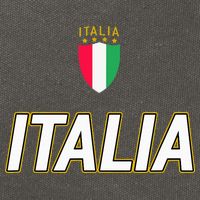 Italia Design Italian Soccer Jersey Style Italy Pride Cotton Canvas Backpack