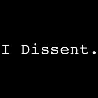 I Dissent Cropped Pullover Crew