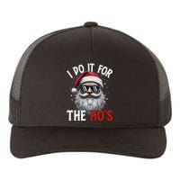 I Do It For The Hos Funny Christmas Santa Claus Yupoong Adult 5-Panel Trucker Hat