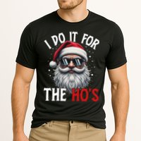 I Do It For The Hos Funny Christmas Santa Claus Performance Shirt