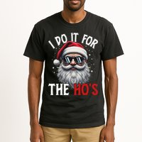 I Do It For The Hos Funny Christmas Santa Claus Tall T-Shirt