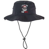 I Do It For The Hos Funny Christmas Santa Claus Legacy Cool Fit Booney Bucket Hat