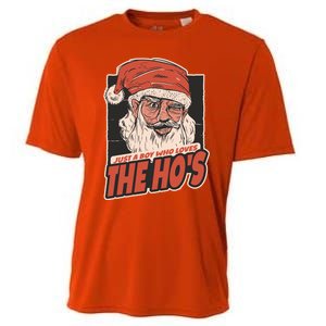 I Do It For The Hos Just A Who Loves The HoS Cute Gift Cooling Performance Crew T-Shirt