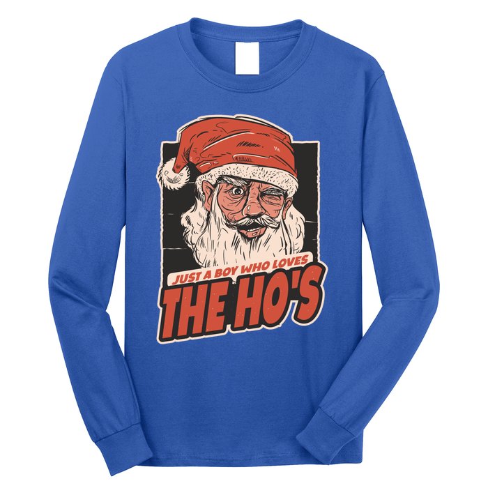 I Do It For The Hos Just A Who Loves The HoS Cute Gift Long Sleeve Shirt