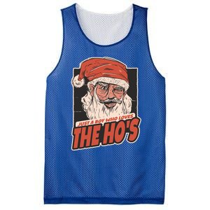 I Do It For The Hos Just A Who Loves The HoS Cute Gift Mesh Reversible Basketball Jersey Tank