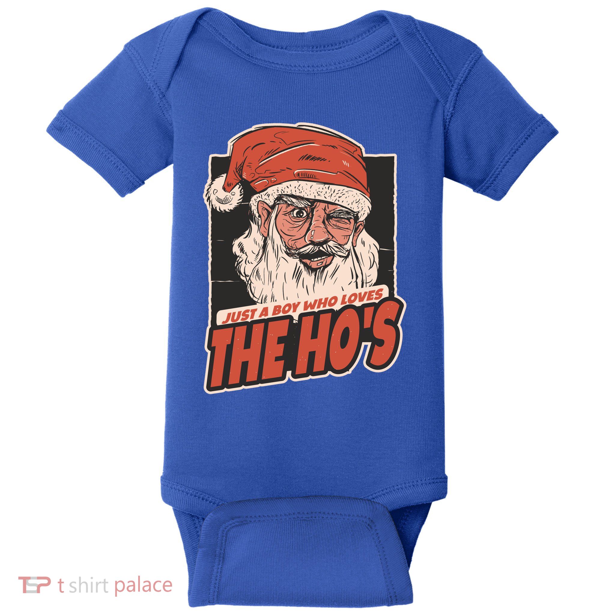 I Do It For The Hos Just A Who Loves The HoS Cute Gift Baby Bodysuit