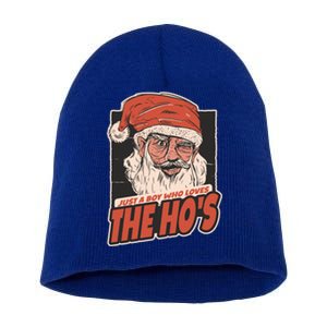 I Do It For The Hos Just A Who Loves The HoS Cute Gift Short Acrylic Beanie