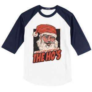 I Do It For The Hos Just A Who Loves The HoS Cute Gift Baseball Sleeve Shirt