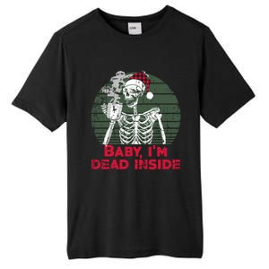 Im Dead Inside Skeleton Ing Cold Black Coffee Cute Gift Tall Fusion ChromaSoft Performance T-Shirt