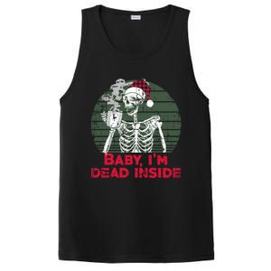 Im Dead Inside Skeleton Ing Cold Black Coffee Cute Gift PosiCharge Competitor Tank