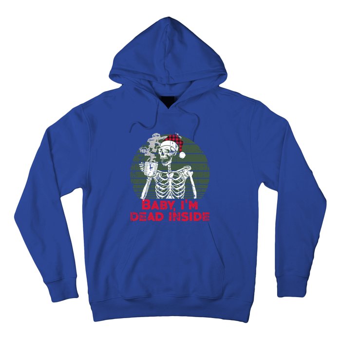 Im Dead Inside Skeleton Ing Cold Black Coffee Cute Gift Hoodie