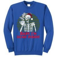 Im Dead Inside Skeleton Ing Cold Black Coffee Cute Gift Sweatshirt