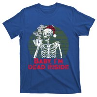 Im Dead Inside Skeleton Ing Cold Black Coffee Cute Gift T-Shirt