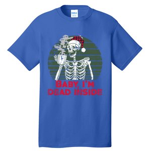 Im Dead Inside Skeleton Ing Cold Black Coffee Cute Gift Tall T-Shirt