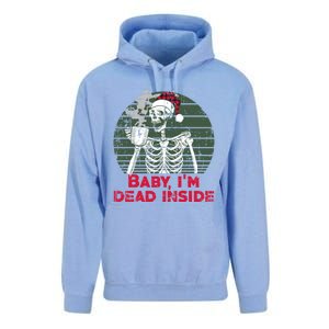 Im Dead Inside Skeleton Ing Cold Black Coffee Cute Gift Unisex Surf Hoodie