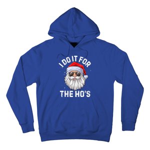 I Do It For The HoS Funny Inappropriate Christmas Santa Meaningful Gift Hoodie