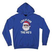 I Do It For The HoS Funny Inappropriate Christmas Santa Meaningful Gift Hoodie