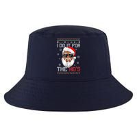 I Do It For The Hos Christmas African American Santa Black Cool Comfort Performance Bucket Hat