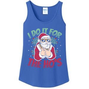 I Do It For The Hos Christmas Gift Ladies Essential Tank