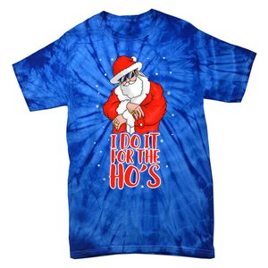 I Do It For The HoS Inappropriate Funny Christmas Adult Great Gift Tie-Dye T-Shirt