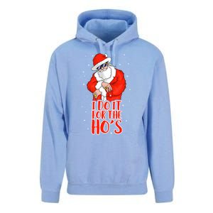 I Do It For The HoS Inappropriate Funny Christmas Adult Great Gift Unisex Surf Hoodie