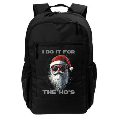 I Do It For The HoS Funny Santa Inappropriate Christmas Backpack