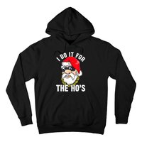 I Do It For The Hos Ho S Fun Inappropriate Xmas Gift  Hoodie