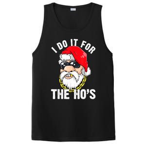 I Do It For The Hos Ho S Fun Inappropriate Xmas Gift  PosiCharge Competitor Tank