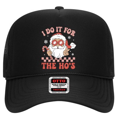 I Do It For The Ho’S Funny Christmas Trucker Hat