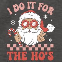 I Do It For The Ho’S Funny Christmas Vector Backpack
