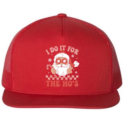 I Do It For The Ho’S Funny Christmas Flatbill Hat