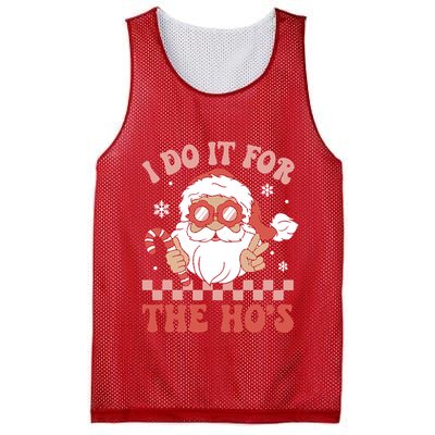 I Do It For The Ho’S Funny Christmas Mesh Reversible Basketball Jersey Tank