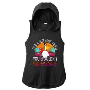 Italians Do It Better Funny Italian Pride Ladies PosiCharge Tri-Blend Wicking Draft Hoodie Tank