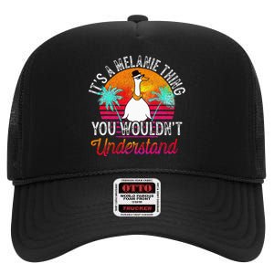 Italians Do It Better Funny Italian Pride High Crown Mesh Back Trucker Hat