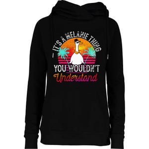 Italians Do It Better Funny Italian Pride Womens Funnel Neck Pullover Hood