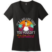 Italians Do It Better Funny Italian Pride Women's V-Neck T-Shirt