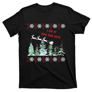 I Do It For The Hos Christmas T-Shirt