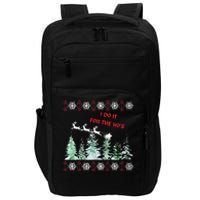 I Do It For The Hos Christmas Impact Tech Backpack