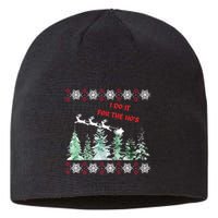 I Do It For The Hos Christmas Sustainable Beanie