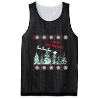 I Do It For The Hos Christmas Mesh Reversible Basketball Jersey Tank