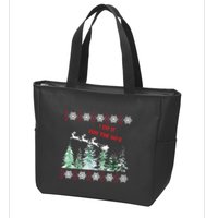 I Do It For The Hos Christmas Zip Tote Bag